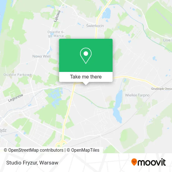 Карта Studio Fryzur