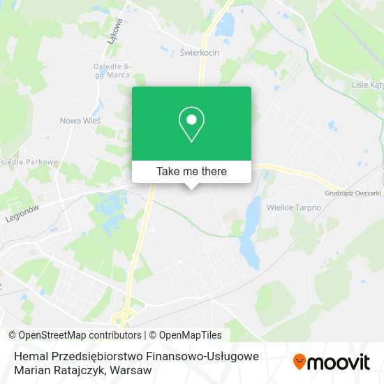 Hemal Przedsiębiorstwo Finansowo-Usługowe Marian Ratajczyk map