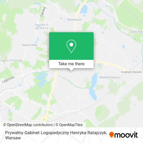 Prywatny Gabinet Logopedyczny Henryka Ratajczyk map