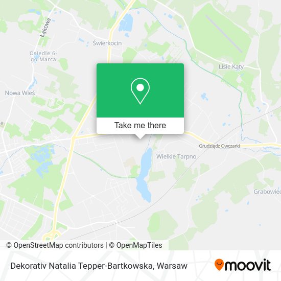 Dekorativ Natalia Tepper-Bartkowska map