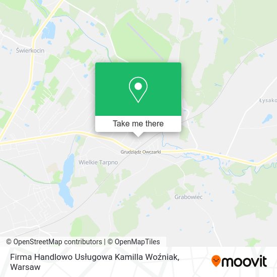 Firma Handlowo Usługowa Kamilla Woźniak map