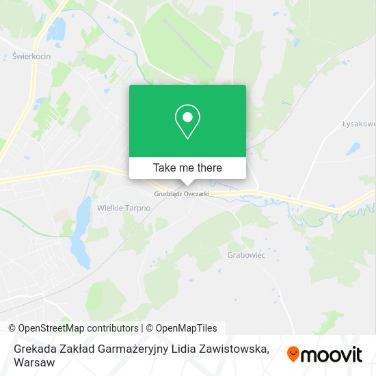 Grekada Zakład Garmażeryjny Lidia Zawistowska map