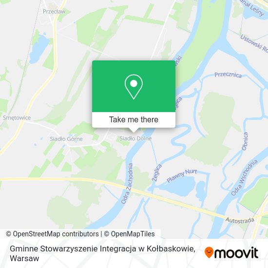 Gminne Stowarzyszenie Integracja w Kołbaskowie map