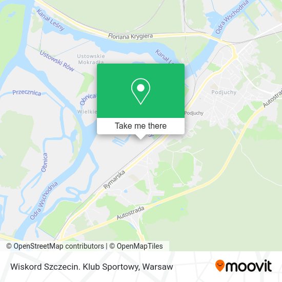 Wiskord Szczecin. Klub Sportowy map