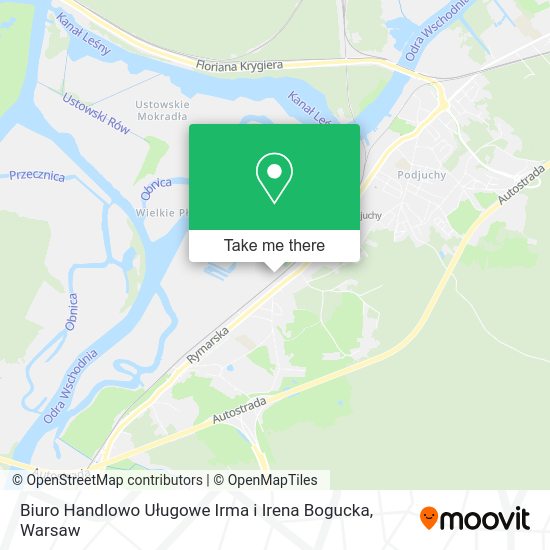 Biuro Handlowo Uługowe Irma i Irena Bogucka map