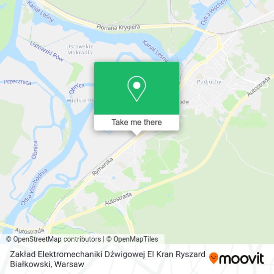 Zakład Elektromechaniki Dźwigowej El Kran Ryszard Białkowski map