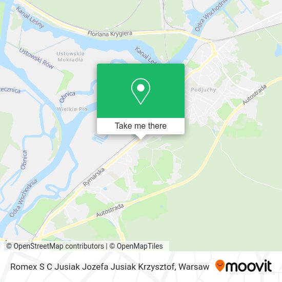 Romex S C Jusiak Jozefa Jusiak Krzysztof map