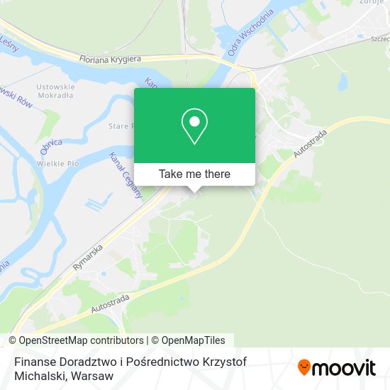 Finanse Doradztwo i Pośrednictwo Krzystof Michalski map