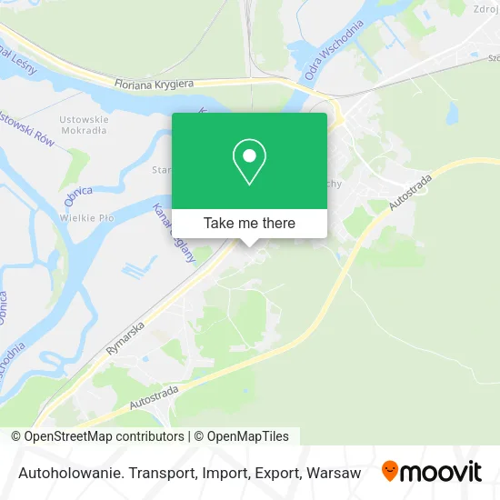 Карта Autoholowanie. Transport, Import, Export