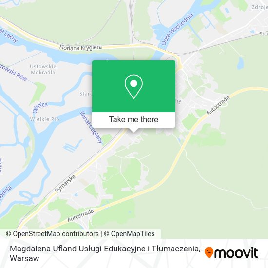 Magdalena Ufland Usługi Edukacyjne i Tłumaczenia map