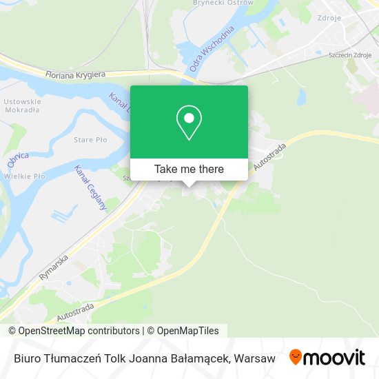 Biuro Tłumaczeń Tolk Joanna Bałamącek map