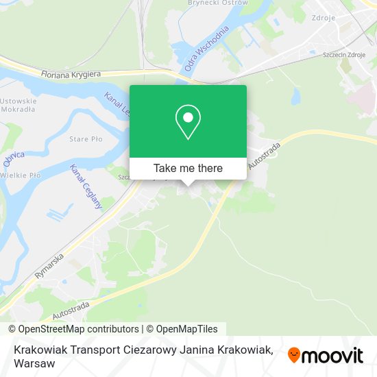 Карта Krakowiak Transport Ciezarowy Janina Krakowiak