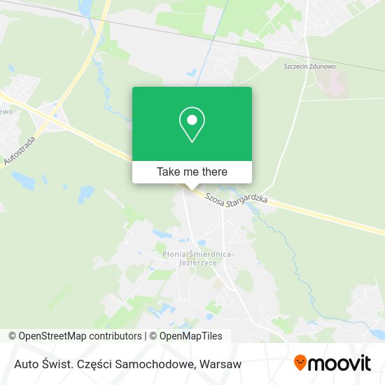 Auto Świst. Części Samochodowe map