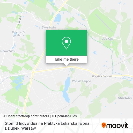 Stomid Indywidualna Praktyka Lekarska Iwona Dziubek map