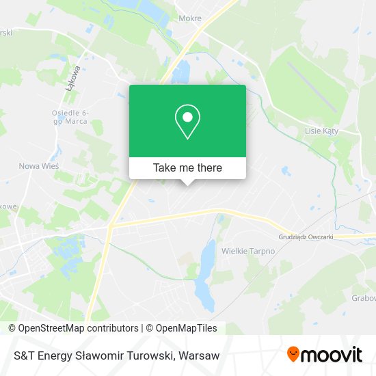 S&T Energy Sławomir Turowski map