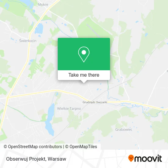 Карта Obserwuj Projekt