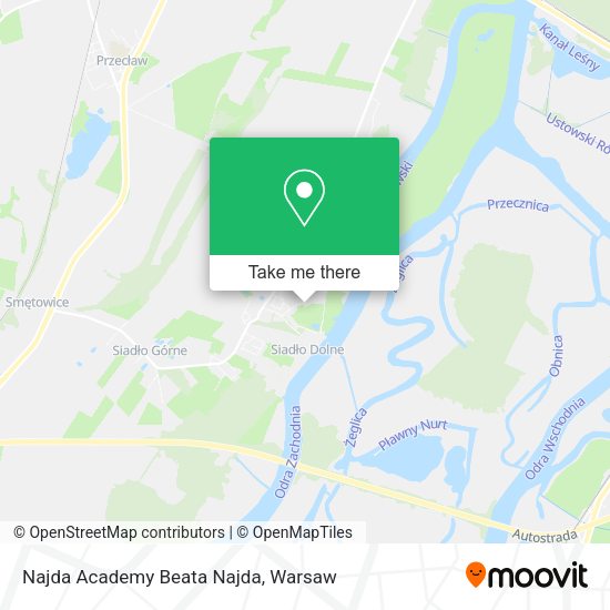 Najda Academy Beata Najda map