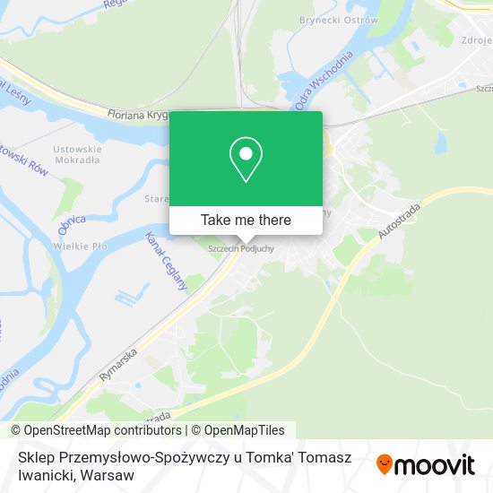 Sklep Przemysłowo-Spożywczy u Tomka' Tomasz Iwanicki map