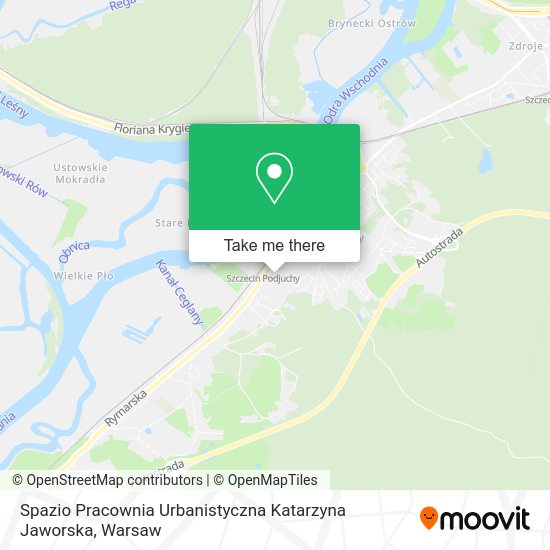 Spazio Pracownia Urbanistyczna Katarzyna Jaworska map