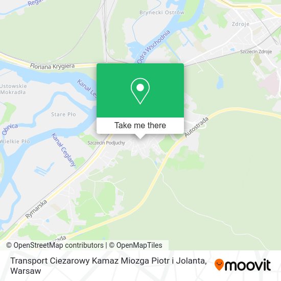 Transport Ciezarowy Kamaz Miozga Piotr i Jolanta map