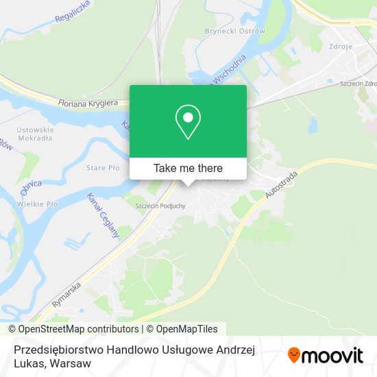 Przedsiębiorstwo Handlowo Usługowe Andrzej Lukas map