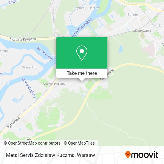 Metal Servis Zdzisław Kuczma map