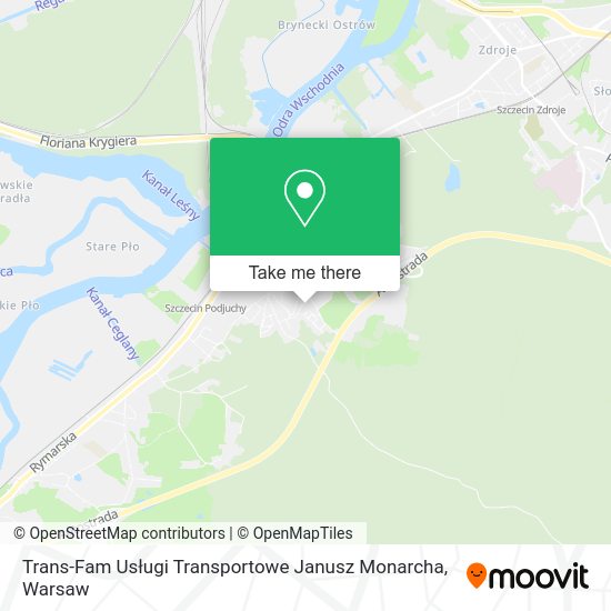 Trans-Fam Usługi Transportowe Janusz Monarcha map