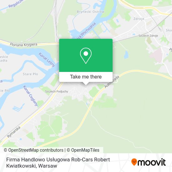 Firma Handlowo Usługowa Rob-Cars Robert Kwiatkowski map