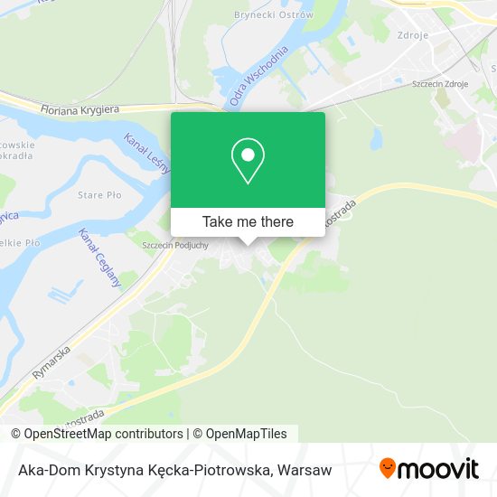 Aka-Dom Krystyna Kęcka-Piotrowska map