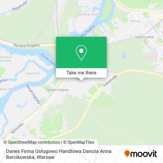 Danex Firma Usługowo Handlowa Danuta Anna Barcikowska map