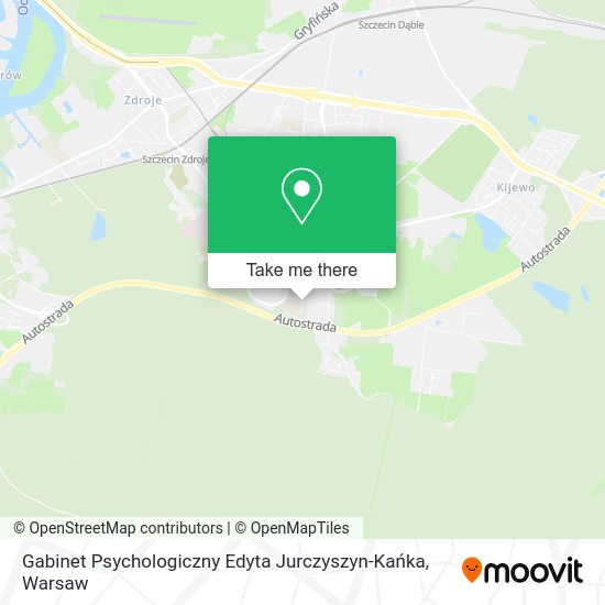 Gabinet Psychologiczny Edyta Jurczyszyn-Kańka map