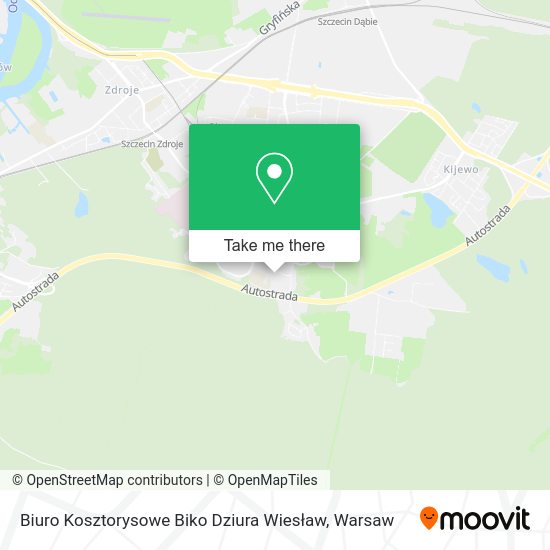 Biuro Kosztorysowe Biko Dziura Wiesław map