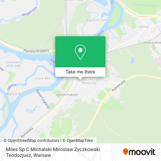 Miles Sp C Michalski Miroslaw Zyczkowski Teodozjusz map