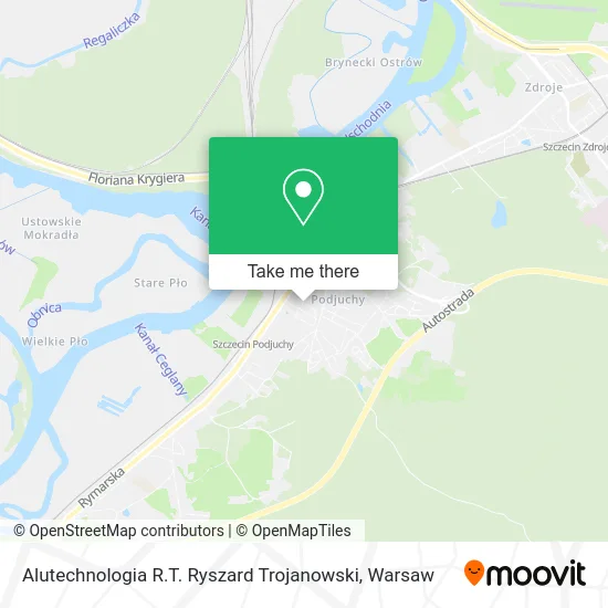 Alutechnologia R.T. Ryszard Trojanowski map