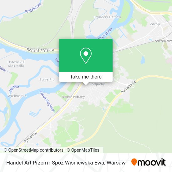 Handel Art Przem i Spoz Wisniewska Ewa map