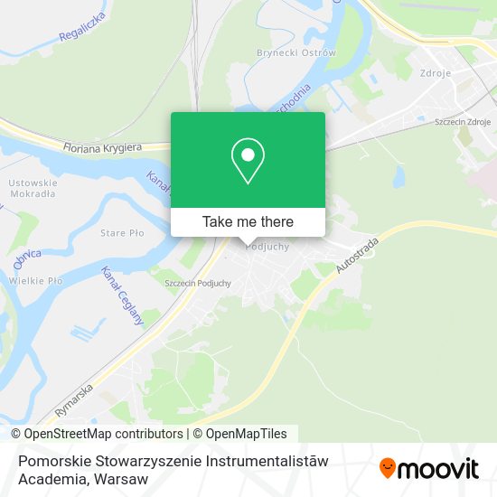 Pomorskie Stowarzyszenie Instrumentalistãw Academia map