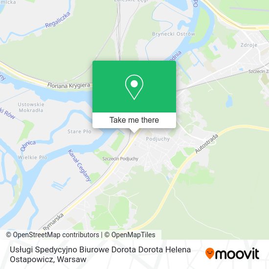 Usługi Spedycyjno Biurowe Dorota Dorota Helena Ostapowicz map