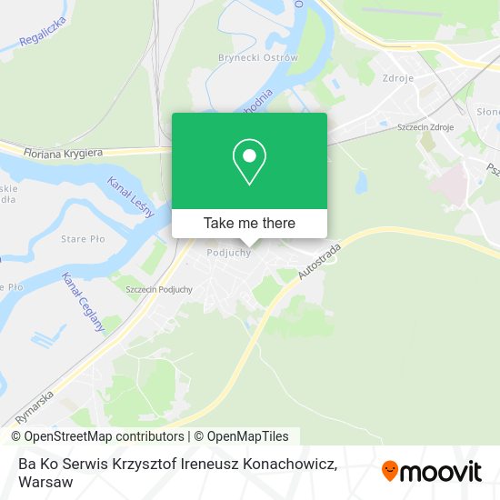 Ba Ko Serwis Krzysztof Ireneusz Konachowicz map