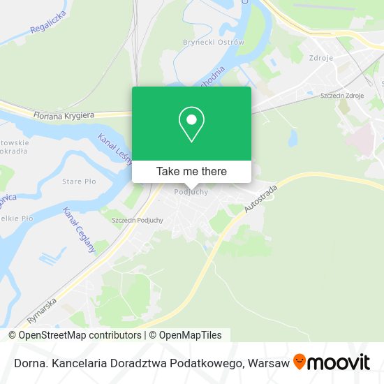 Dorna. Kancelaria Doradztwa Podatkowego map