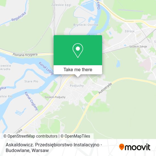 Askaldowicz. Przedsiębiorstwo Instalacyjno - Budowlane map