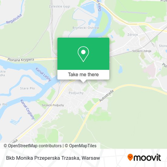 Bkb Monika Przeperska Trzaska map