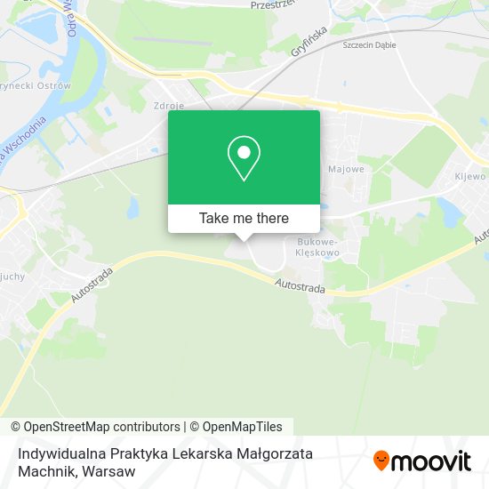 Indywidualna Praktyka Lekarska Małgorzata Machnik map