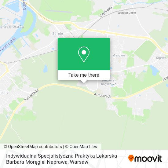 Indywidualna Specjalistyczna Praktyka Lekarska Barbara Moręgiel Naprawa map