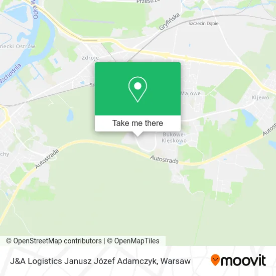 Карта J&A Logistics Janusz Józef Adamczyk