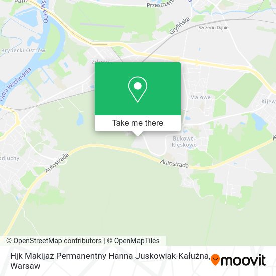 Hjk Makijaż Permanentny Hanna Juskowiak-Kałużna map