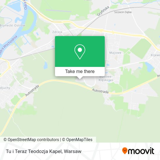 Tu i Teraz Teodozja Kapel map