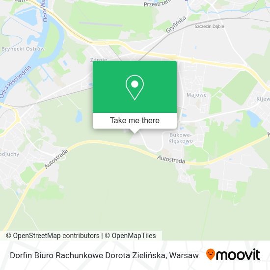 Dorfin Biuro Rachunkowe Dorota Zielińska map