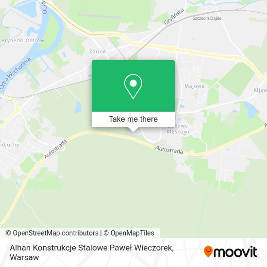 Alhan Konstrukcje Stalowe Paweł Wieczorek map