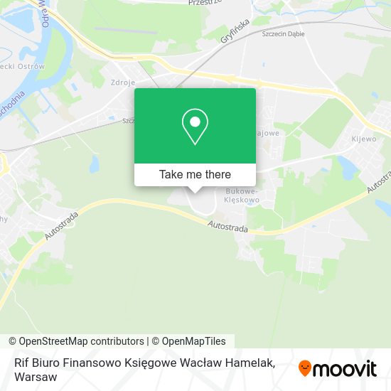 Rif Biuro Finansowo Księgowe Wacław Hamelak map