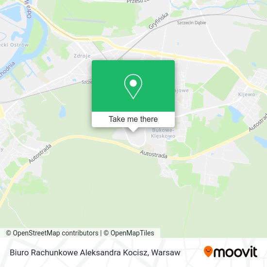 Biuro Rachunkowe Aleksandra Kocisz map